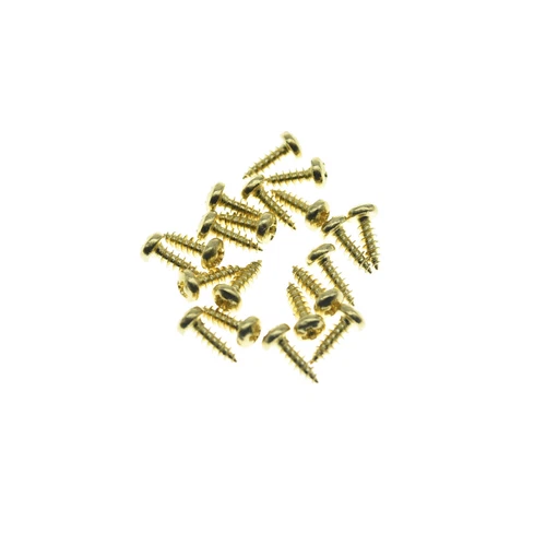 20x Stainless #2 & #3 x 1/4"(6.35mm) Truss Rod Cover Screws for Les Paul LP/SG