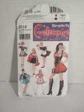 Simplicity Adult Costume Pattern  3618
