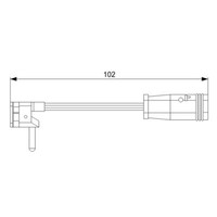 Bremsbelagsensor DB P. W211 02-