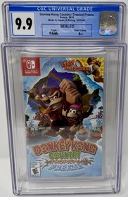 CGC Graded Donkey Kong Country: Tropical Freeze NEW Switch (1022774003, 9.9 A++)