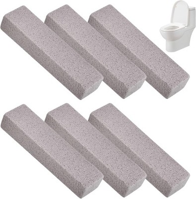 6 Stück Bimsstein Reiniger Bürsten Grill Bimsstein Blöcke Bimsstei für Toilette 