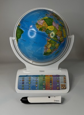 Oregon Scientific Smart Globe w Spaceship Pen World Geography Solar System Toy