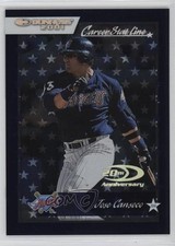 2001 Donruss Stat Line Career 115/198 Jose Canseco #11 b2t