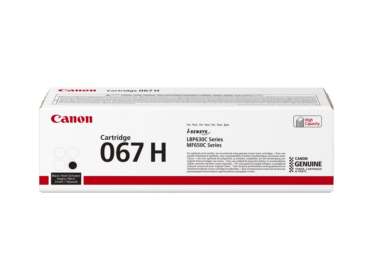 Canon 067HBK Toner XL Schwarz - Einzelpack, 3130 Seiten, 5106C002AA - Bild 2