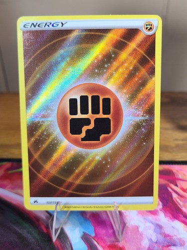 Fighting Energy 157/159 Ultra Rare Crown Zenith Pokemon Near Mint