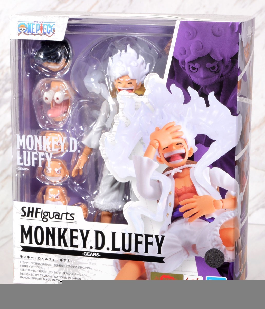 Bandai S.H.Figuarts One Piece Monkey D. Luffy Gear 5 155mm Action