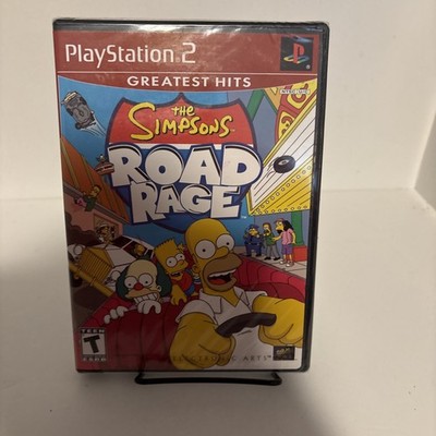 Simpsons Road Rage Sony PlayStation 2 Greatest Hits FACTORY SEALED