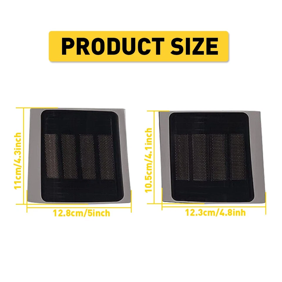 Full LED 4PC Smoked Corner Side Marker Lights For Chevy C/K 1500 2500 3500 94-99 - Image 2 of 4