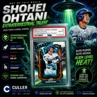 2025 SHOHEI OHTANI • PSA 8 • TOPPS COSMIC EXTRATERRESTRIAL ET-2