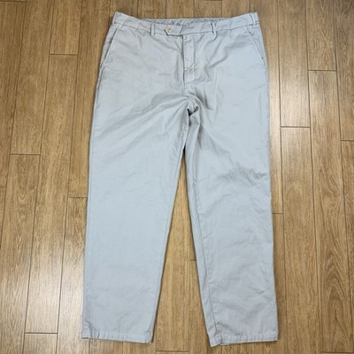 AYR All Year Round Pants Men 40x32 (Fits 40x31) Beige Chino Side Adjusters