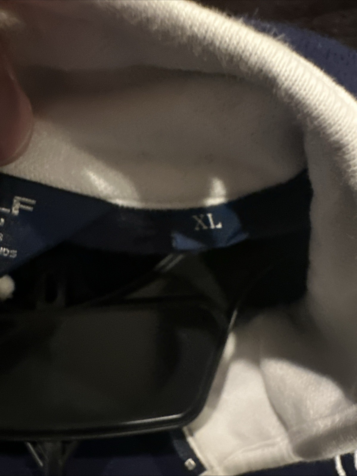 Maglione vintage POLO RALPH LAUREN BIG PONY 1 4 zip UOMO XL BLU
