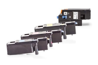 Toner Sparset kompatibel zu Dell E525 / 593-BBLN - 593-BBLV schwarz, cyan, magen