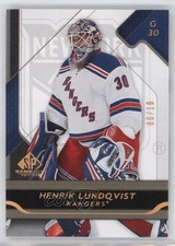 2008-09 SP Game Used Edition Gold Spectrum 6/10 Henrik Lundqvist #68 HOF 0c3