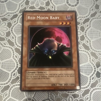 Yu-Gi-Oh! Red-Moon Baby PSV-090 Konami Zombie Effect ATK/700 DEF/1000