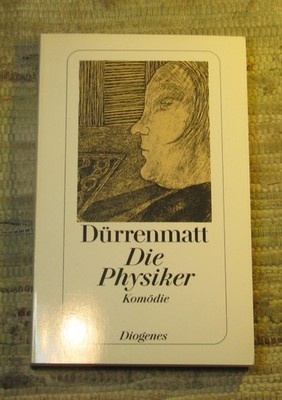 Friedrich Durrenmatt Der Physiker Komodie 1998 Diogenes Verlag Paperback
