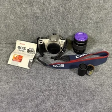 Canon Rebel 2000 EOS 35mm SLR Camera W/ 28-80mm Zoom Lens Strap Tested