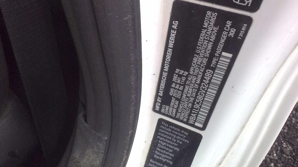 Conjunto de puerta delantera izquierda usada se adapta a: BMW 228I 2016 conv delantera izquierda grado A Foto 4 de 4