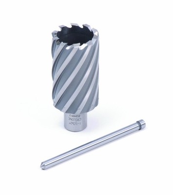 Evolution Cyclone High Speed Steel Annular Cutter 114 Inch Diameter 2 Inch Depth