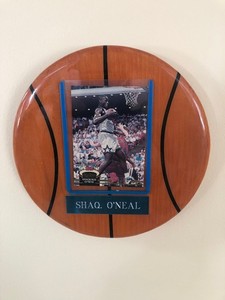 1992-93 Topps Stadium Club - Shaquille O'Neal #247 (RC) on Plaque