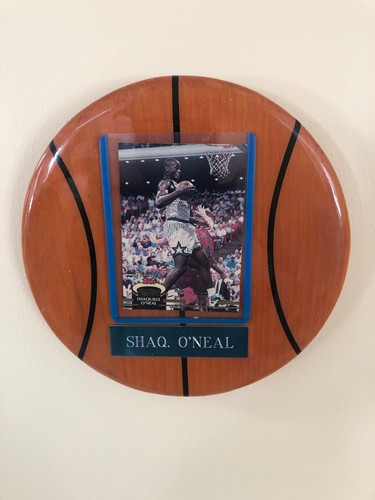 1992-93 Topps Stadium Club - Shaquille O'Neal #247 (RC) on Plaque