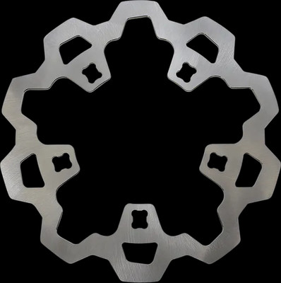 Enforcer 1pc Front Brake Rotor 11.8in Silver Harley Ultra Limited Low 15-20
