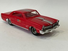 K B Aurora Pontiac GTO Red 1/32 scale slot car RTR