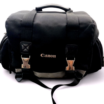 Canon 200DG Digital Camera DSLR Gadget Bag w/ Padded Strap