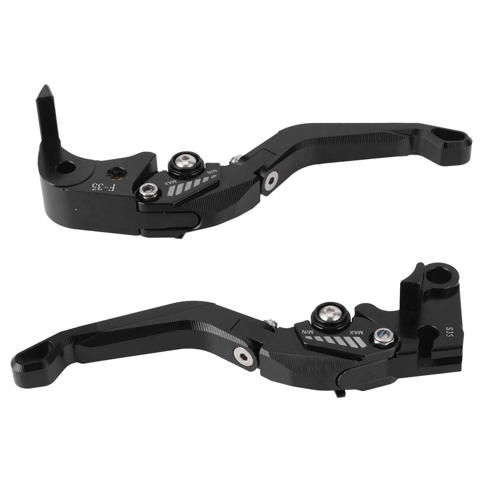 ⁺Pair Brake Clutch Levers Handle W/Adapter For GSXR600/GSXR750/GSXR1000.