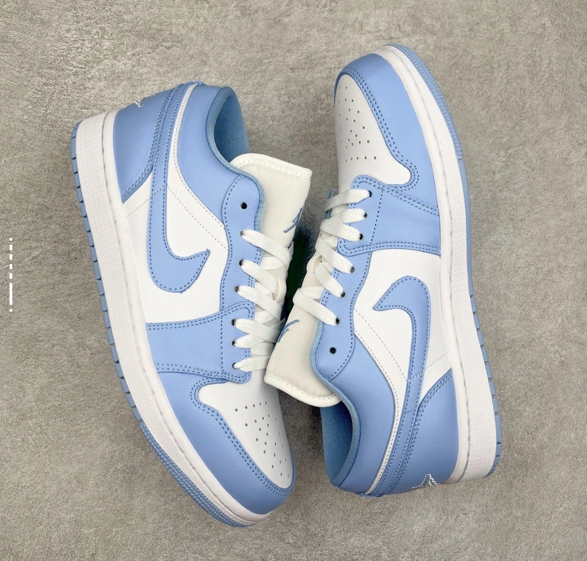 Nike Air Jordan 1 Low White Aluminum DC0774-142 Women's Size New