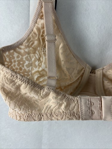 Wacoal Bra Size 30DDD Sand Halo Floral Lace Unlined Convertible Natural Nude B40 - Picture 12 of 16