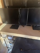 TWO SAMSUNG 27-Inch M5 M50D Series FHD Smart Monitor Open Box