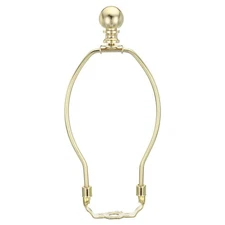 7 Inch Lamp Harp Kit with Finial, 1 Set Detachable Shade Bracket Holder, DIY ...