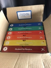 Vintage Hooked on Phonics set Levels 1-5 w/ Parent Toolbox.