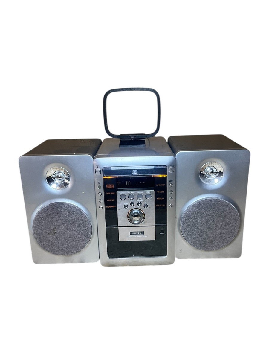 【希少】SANYO CDF-MD1 Sanyo DC-MM5000 Micro Component System AM/FM Radio CD Player