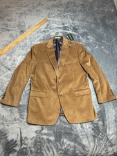 Lauren Ralph Lauren Corduroy Blazer Men's 42 Reg Brown Cotton Sport Coat NWT
