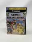 Super Smash Bros Melee Nintendo GameCube Game and Case Immaculate Disc Tested