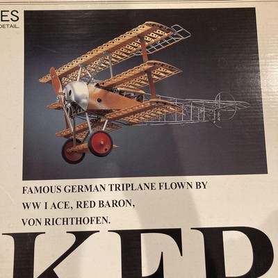Hasegawa 1 8 Scale Red Baron Triplane Model Kit | eBay