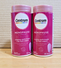 2Pk- Centrum Menopause, 60 Total Tablets, Exp...