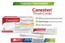 Canesten Thrush Combi Pessary & External Cream - 500mg pessary & 2% w/w cream 