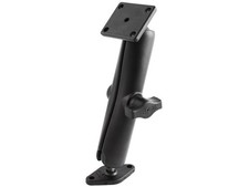 RAM Flat Surface Long Arm Mount with Diamond Base and Square AMPS Adapter
