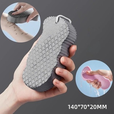3D Magic Bath Sponge Exfoliating Body Scrubber Skin Cleaner