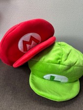 USJ Super Nintendo Mario Luigi Fan Cap Sombrero Juegos con disfraces Conjunto Unisex Japón