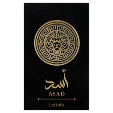 Lattafa Asad Unisex EDP 3.4 oz 100 ml New Sealed in Box
