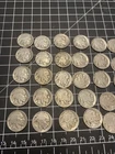 ONE ROLL 42 PCS Buffalo Nickels. No date, Partial Date, 6 restored date