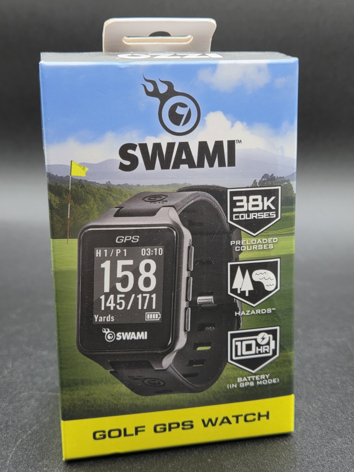 Gps Rangefinder Watch Brand New: 38k Pre Loaded Courses+haza