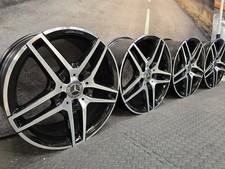 REFURBISHED GENUINE 18" MERCEDES E CLASS COUPE W207 ALLOY WHEELS SET 2009-2017 