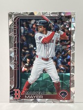 2025 Topps Update Series #US105 Marcelo Mayer Diamante Foil RC Boston Red Sox