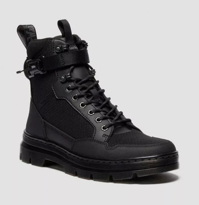Dr. Martens Combs Tech MK2 Utility Boots In Schwarz   Alle Größen