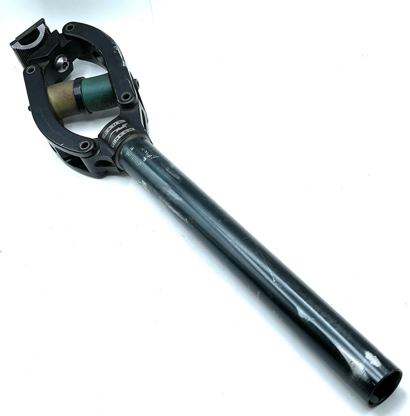 (Used) Cane Creek Thudbuster 27.2mm Suspension Seatpost - Black (63.75 USD) (Used) Cane Creek Thudbuster 27.2mm Suspension Seatpost - Black (63.75 USD)