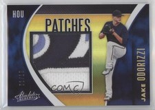 2021 Panini Absolute Patch Spectrum Gold 1/10 Jake Odorizzi #PAT-JO Patch ni4
